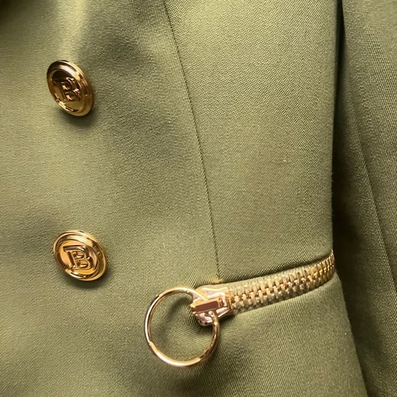 Balmain double breasted jacket size 40/usa 8 - Picture 4 of 11